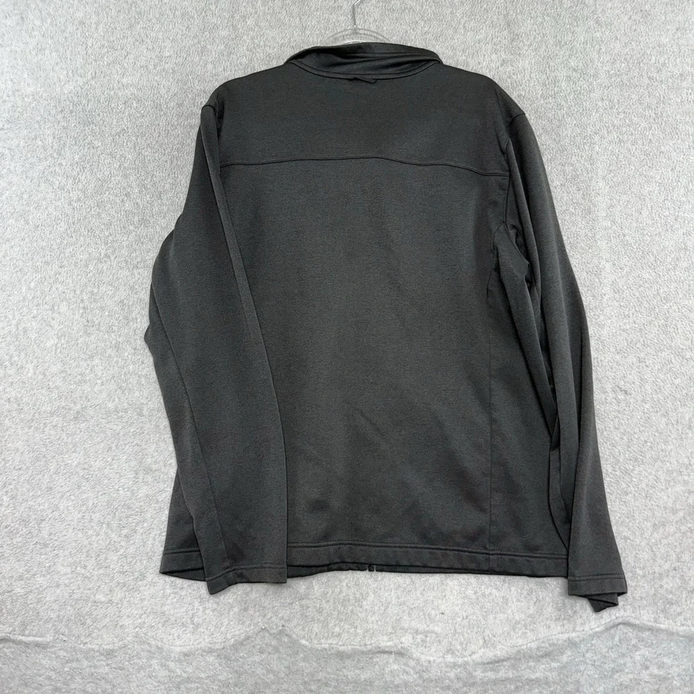 The North Face Fleece Zip Up Jacket Men XL Grey  EUC Long Sleeve Sweatshirt